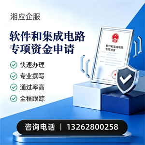 乐山软件和集成电路专项资金申报服务