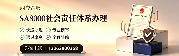 乐山SA8000社会责任体系认证服务