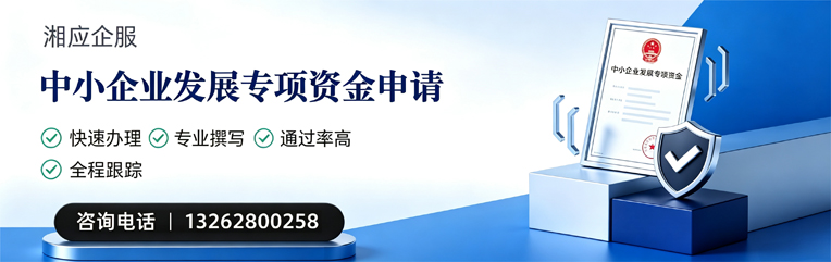 乐山中小企业发展专项资金申报服务