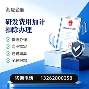 乐山研发费用加计扣除申报服务