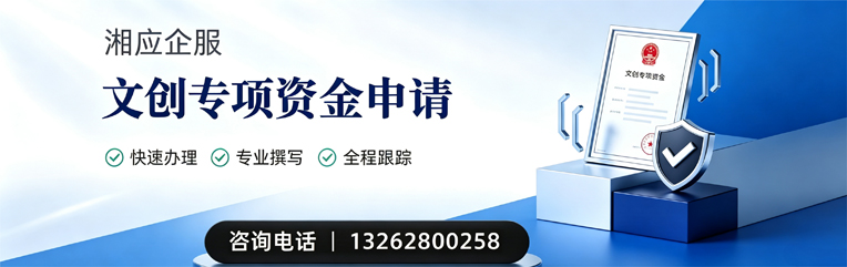 乐山文创专项资金申报服务