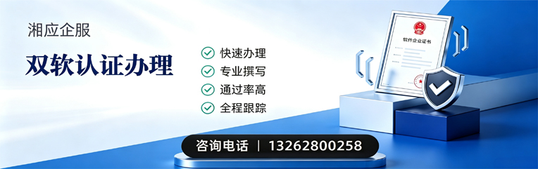 乐山双软认证申报服务