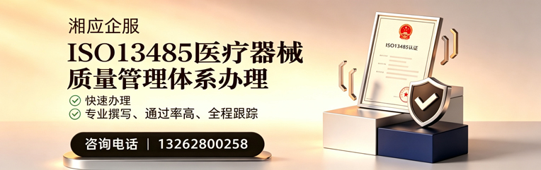 乐山ISO13485医疗器械质量管理体系认证服务